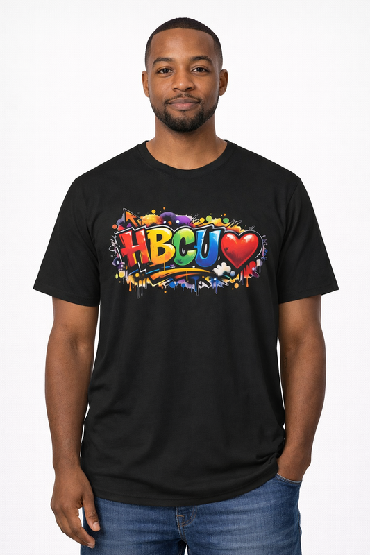 HBCU Love Tee Shirt, Historically Black Colleges Universities Unisex Softstyle T-Shirt, Proud Alumni Top, College Student Gift, Black