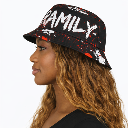 Rep Your HBCU WSSU Bucket Hat Black – Graffiti Street Style Print | FirstGen Designs
