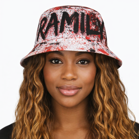 Rep Your HBCU WSSU Bucket Hat White – Graffiti Street Style Print | FirstGen Designs