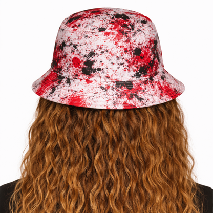 Rep Your HBCU WSSU Bucket Hat White – Graffiti Street Style Print | FirstGen Designs