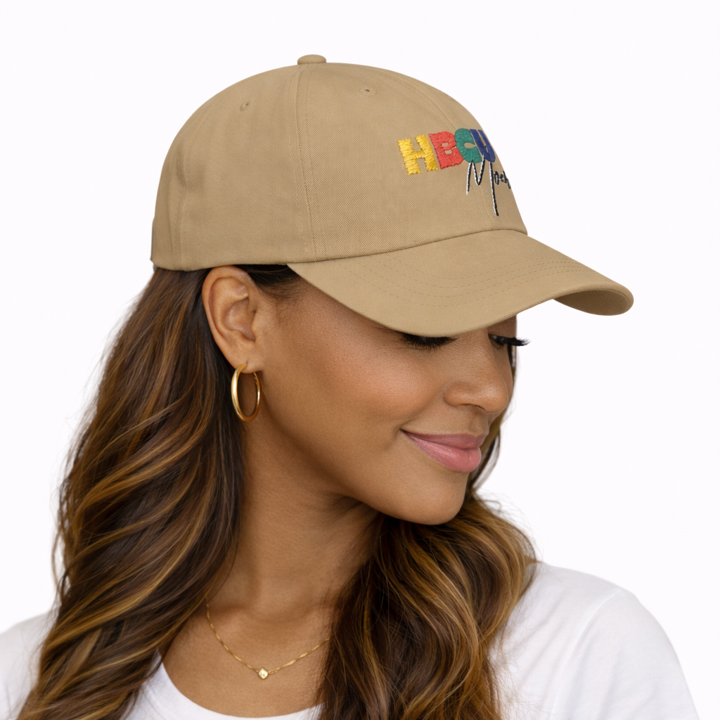HBCU Mom Cap | Perfect Gift for Graduations, Mother's Day, College Events, Casual Wear, Embroidered Hat