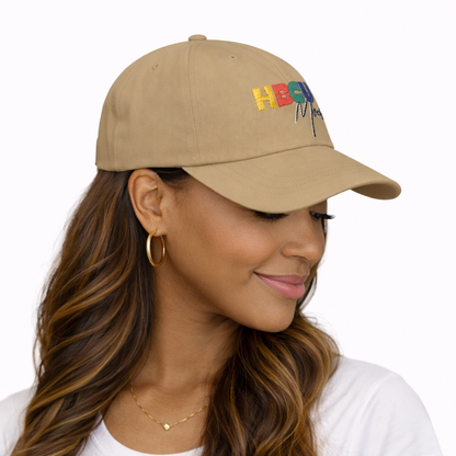 HBCU Mom Cap | Perfect Gift for Graduations, Mother's Day, College Events, Casual Wear, Embroidered Hat