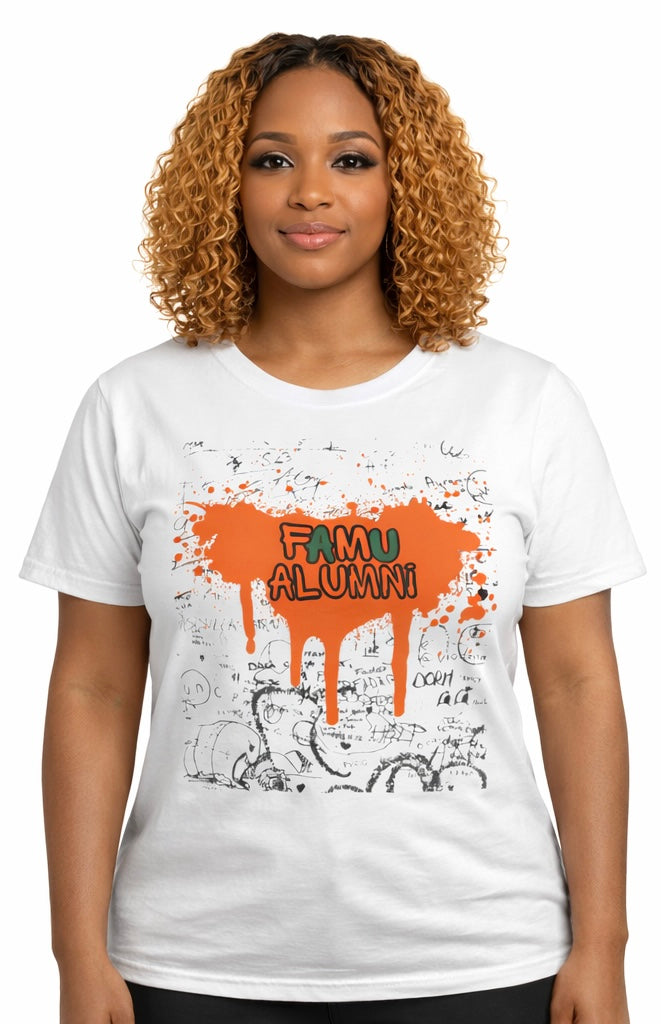Rep Your HBCU Women’s Softstyle Alumni Tee – FAMU Graphic | FirstGen Designs