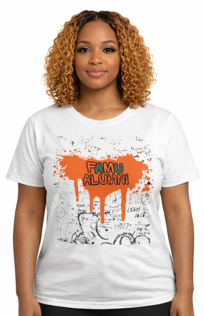 Rep Your HBCU Women’s Softstyle Alumni Tee – FAMU Graphic | FirstGen Designs