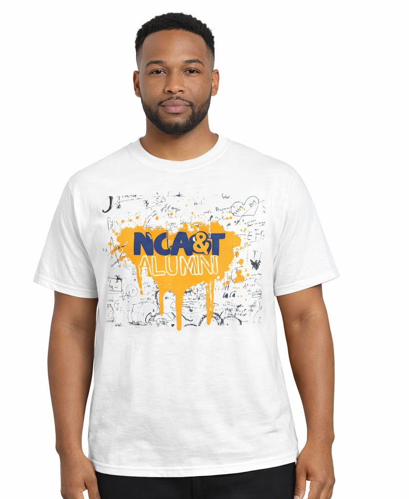 Rep Your HBCU Unisex Heavy Cotton Tee – NC A&T Alumni Vintage Design | FirstGen Designs