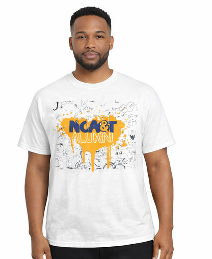 Rep Your HBCU Unisex Heavy Cotton Tee – NC A&T Alumni Vintage Design | FirstGen Designs