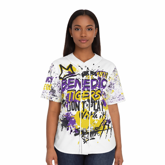 Rep Your HBCU Women’s Baseball Jersey – BC Graffiti Street Art | FirstGen Designs