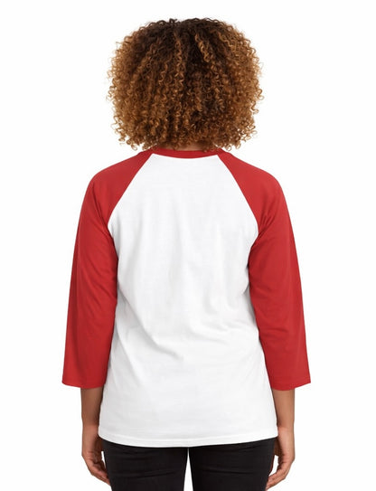 Divine Ladies Baseball Tee — Sorority Word Cloud Graphic | FirstGen Designs