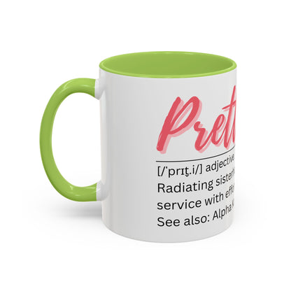 Divine Ladies Coffee Mug – Pretty Definition (11/15oz) | FirstGen Designs