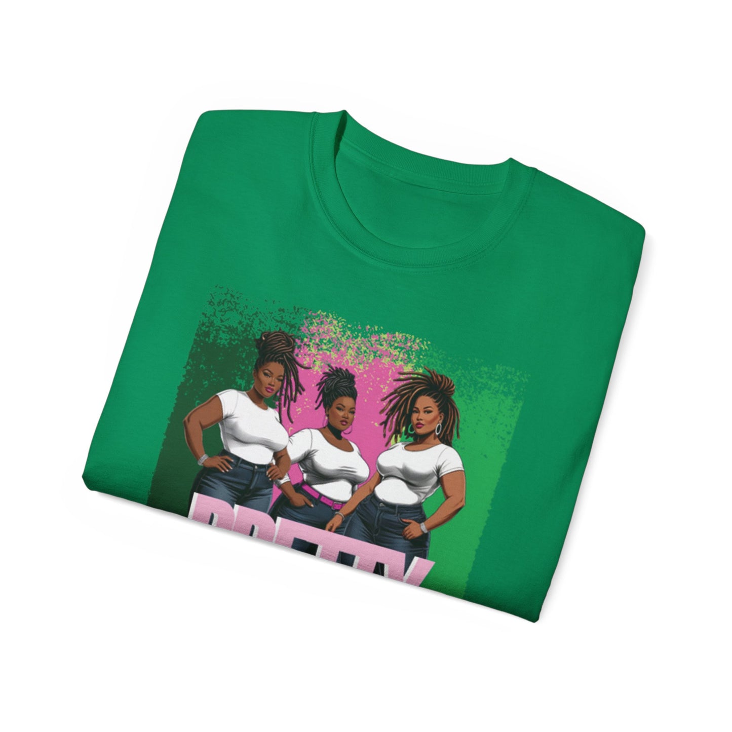 Bold Statement Unisex Tee: Pretty, Retro Vibes, Perfect for Parties, Gift for Friends, Casual Wear, Everyday Style