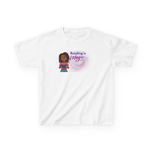 Reading is Magic Kids T-Shirt: Back to School Book Lover Tee