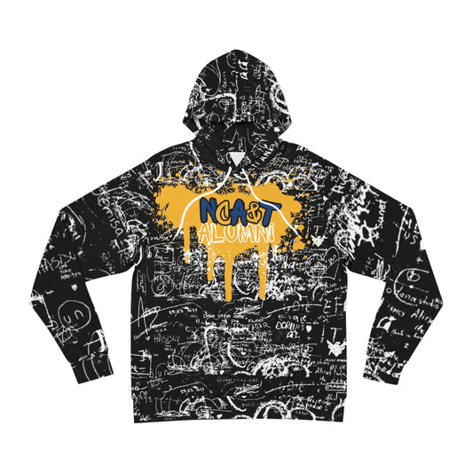 NC AT Alumni Hoodie, Graphic Sweatshirt for Graduates, College Apparel, Back to School, Unique Gift Idea