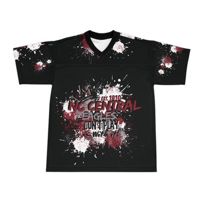 Unisex Football Jersey Art Print, Unique Sports Top for Fans, College Team Apparel, Game Day Outfit, Trendy Casual Wear