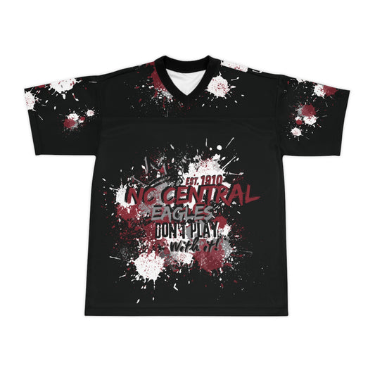 Unisex Football Jersey Art Print, Unique Sports Top for Fans, College Team Apparel, Game Day Outfit, Trendy Casual Wear