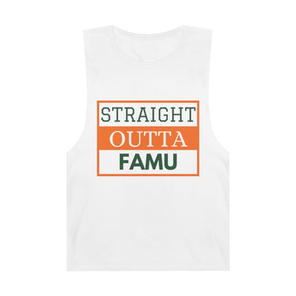 Tank Top, Trendy University Affiliation Slogan, College Sleeveless Shirt, Hipster Campus Apparel, Fashionable School Logo Singlet, Cool