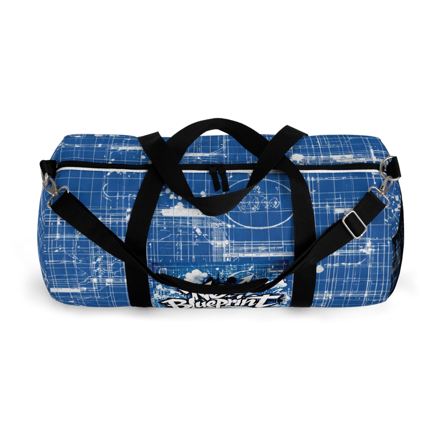 4 The Culture Duffel Bag – Blueprint Graphic Urban Travel Gym Bag | FirstGen Designs