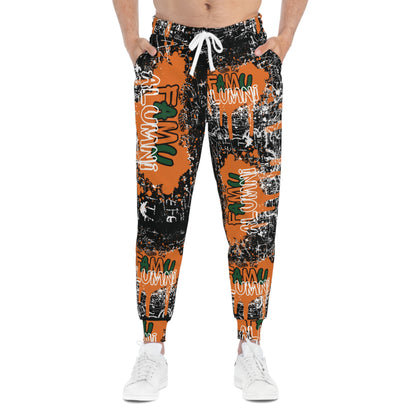 Alumni Spirit Athletic Joggers, Urban Streetwear Joggers, College Apparel, Casual Fashion Pants, Gift for Graduates