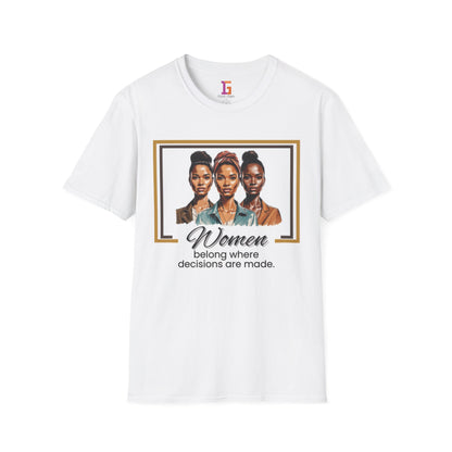 Empowered Women T-Shirt, Feminist Apparel, Inspirational Tee, Women's Rights Support, Gift for Her, Motivational Top