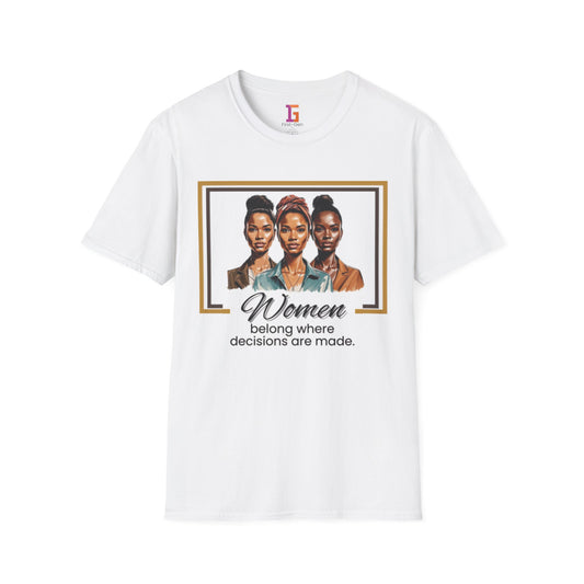 Empowered Women T-Shirt, Feminist Apparel, Inspirational Tee, Women's Rights Support, Gift for Her, Motivational Top