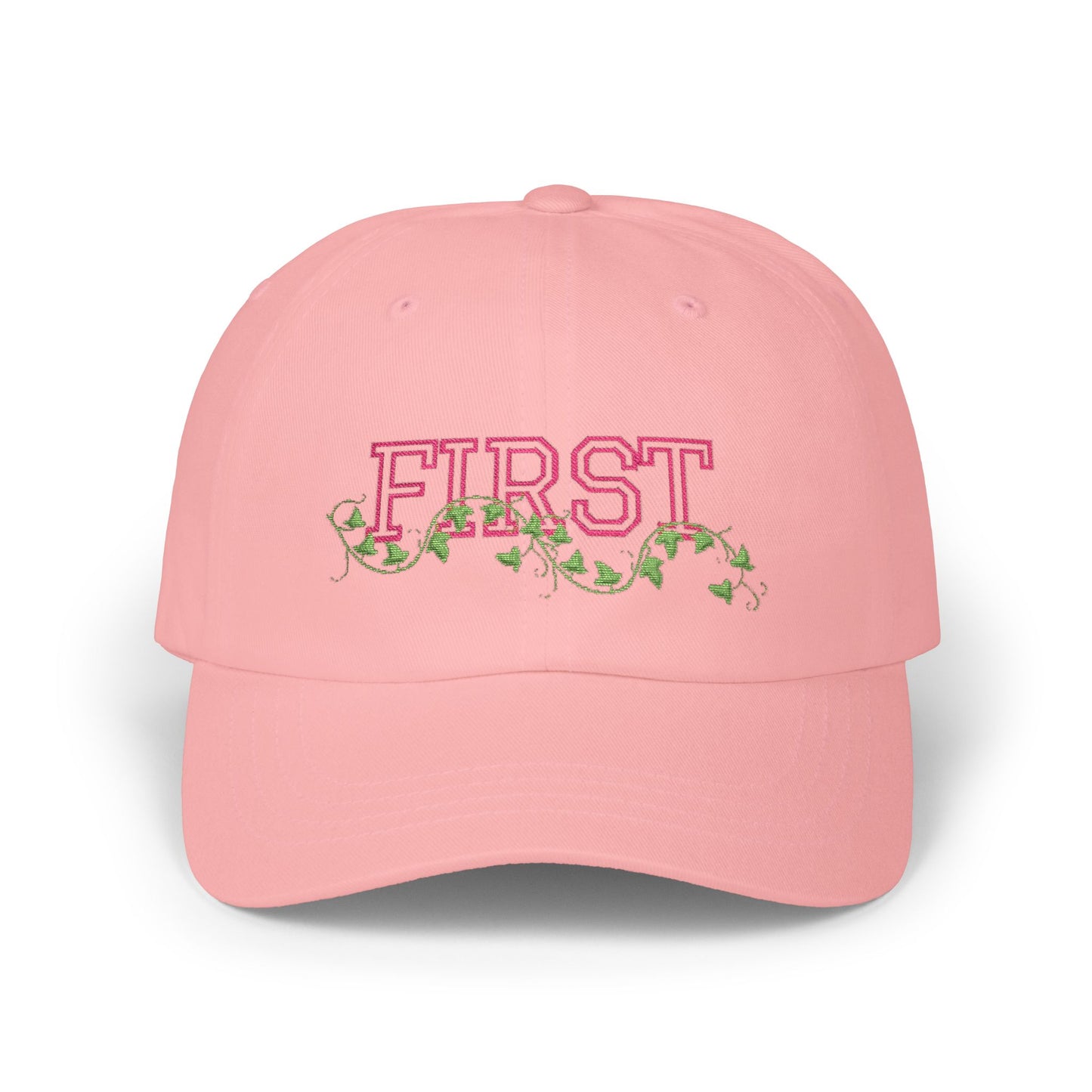 Divine Ladies Baseball Hat – Sorority FIRST Embroidered | FirstGen Designs