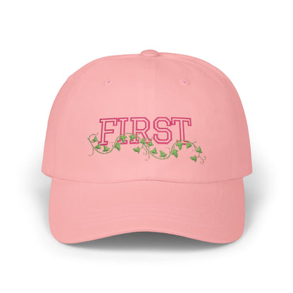 Divine Ladies Baseball Hat – Sorority FIRST Embroidered | FirstGen Designs