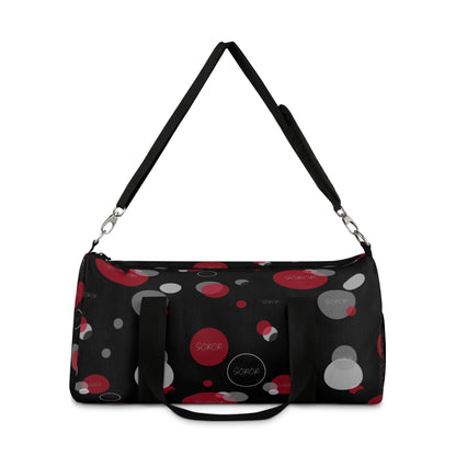 Soror Diva Dot Pattern Duffel Bag, Travel Bag, Gym Bag, Gift for Fitness Enthusiasts, Overnight Bag, Sports Gear Carrier