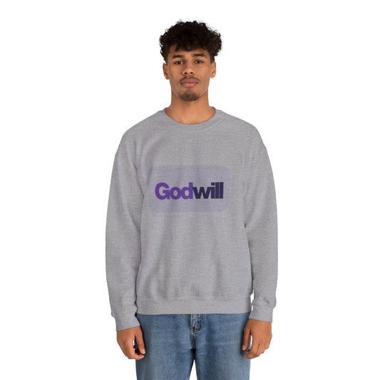 Christian Apparel Sweatshirt – Godwill Unisex Heavy Blend Cozy Sweatshirt | FirstGen Designs