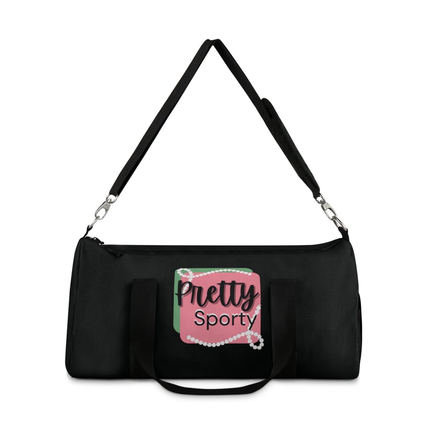 Sporty Duffel Bag with Pretty Design | Gym Bag, Travel Tote, Workout Carryall, Stylish Sports Bag, Gift for Fitness Lovers