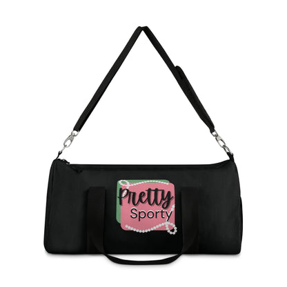 Sporty Duffel Bag with Pretty Design | Gym Bag, Travel Tote, Workout Carryall, Stylish Sports Bag, Gift for Fitness Lovers