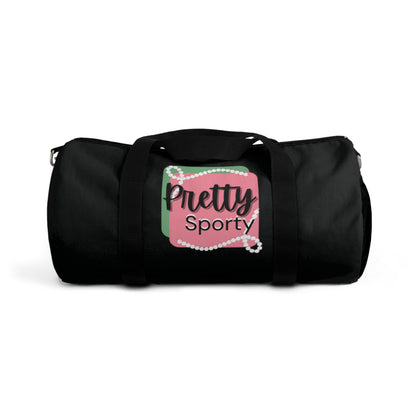 Sporty Duffel Bag with Pretty Design | Gym Bag, Travel Tote, Workout Carryall, Stylish Sports Bag, Gift for Fitness Lovers