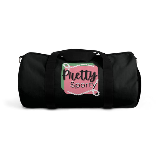 Sporty Duffel Bag with Pretty Design | Gym Bag, Travel Tote, Workout Carryall, Stylish Sports Bag, Gift for Fitness Lovers