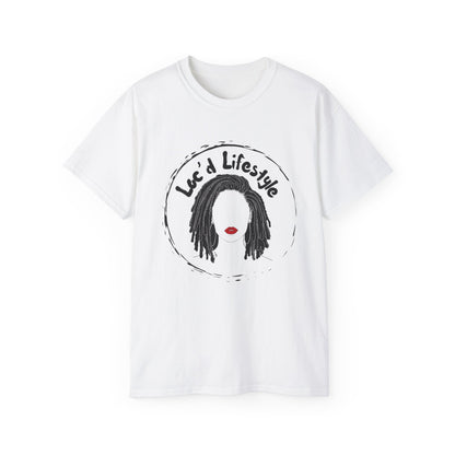 Loc'd Lifestyle T-Shirt: Woman with Dreadlocks Graphic Tee