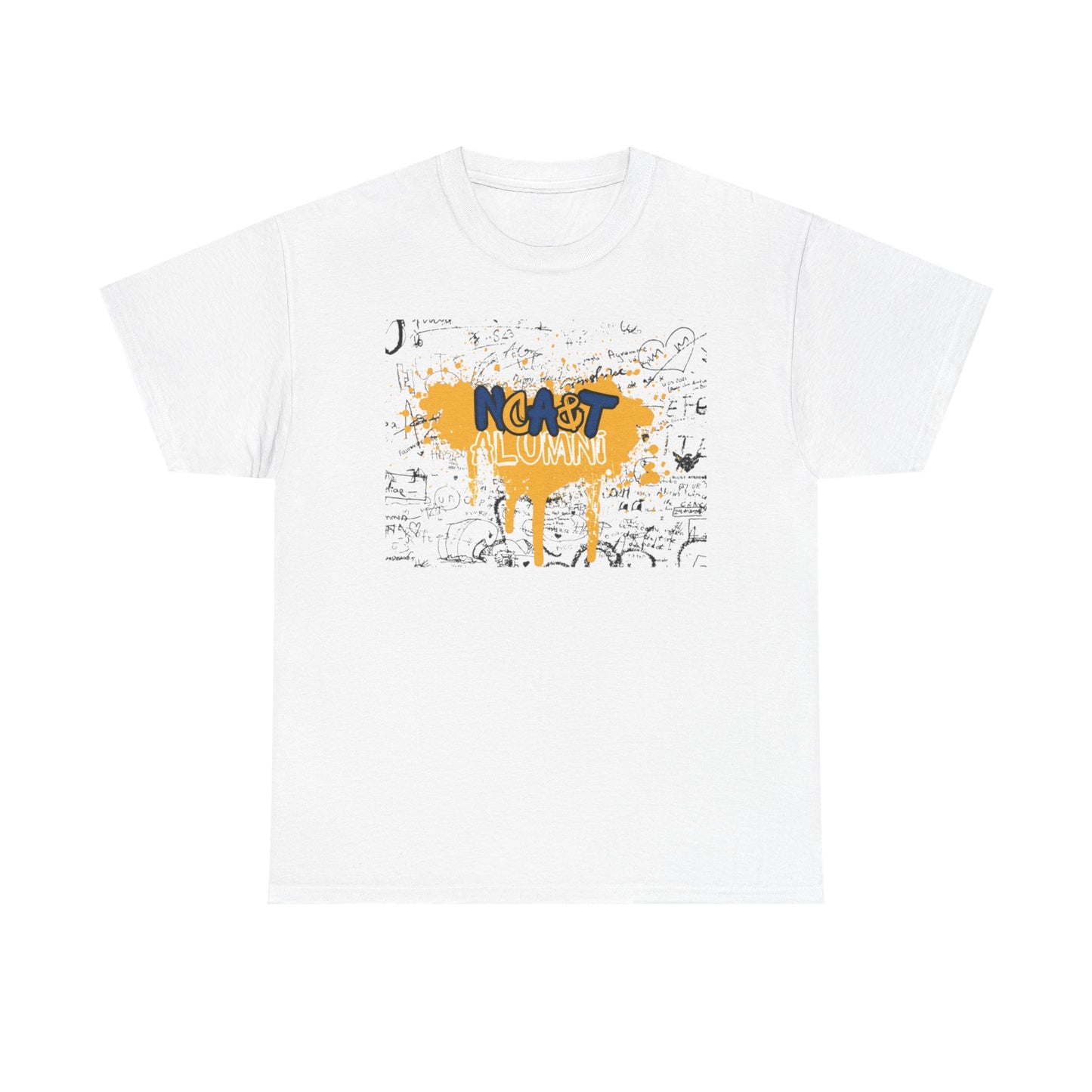 Unisex Heavy Cotton Tee with 'NC A and T ALUMNI' Design, Perfect for Alumni Gatherings, School Spirit, Casual Wear, Gift for Grads, Vintage [...]