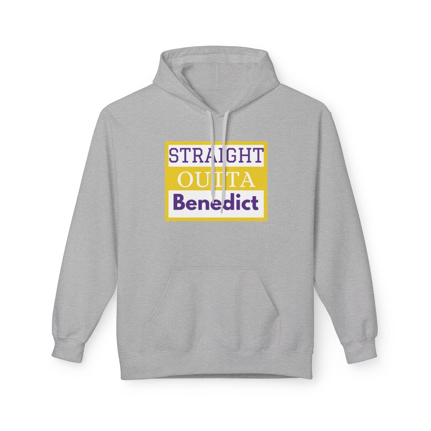 Straight Outta Benedict Hoodie | Unisex Fleece Sweatshirt | Comfortable Casual Wear | Great Gift for Friends | Perfect for Everyday & [...]