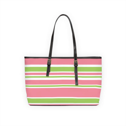 Chic Striped PU Leather Shoulder Bag, Trendy Handbag for Women, Everyday Tote, Fashion Accessory, Perfect for Shopping, Casual Outings