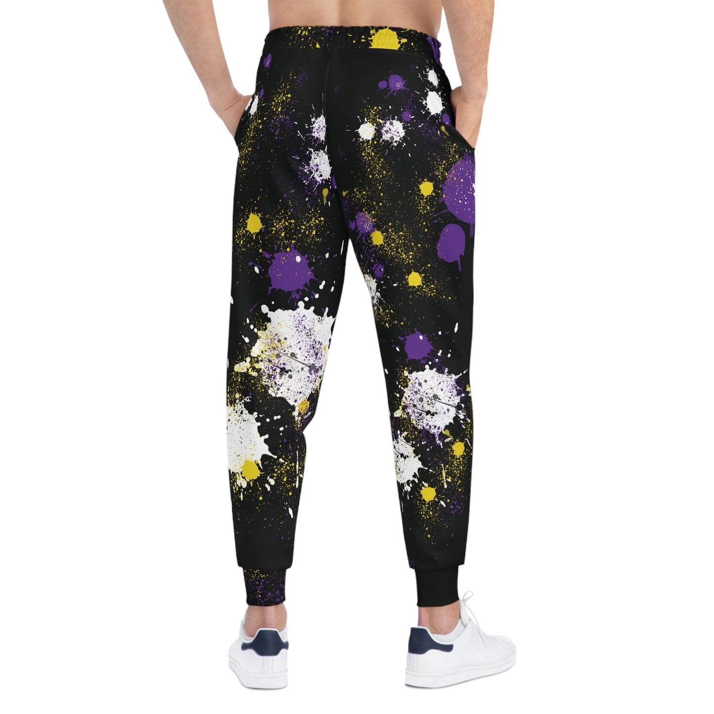 Tiger Joggers Blk w Artistic Splatter Design, Trendy Fitness Pants for Active Lifestyle, Unique Gift for Sports Enthusiasts, Casual [...]