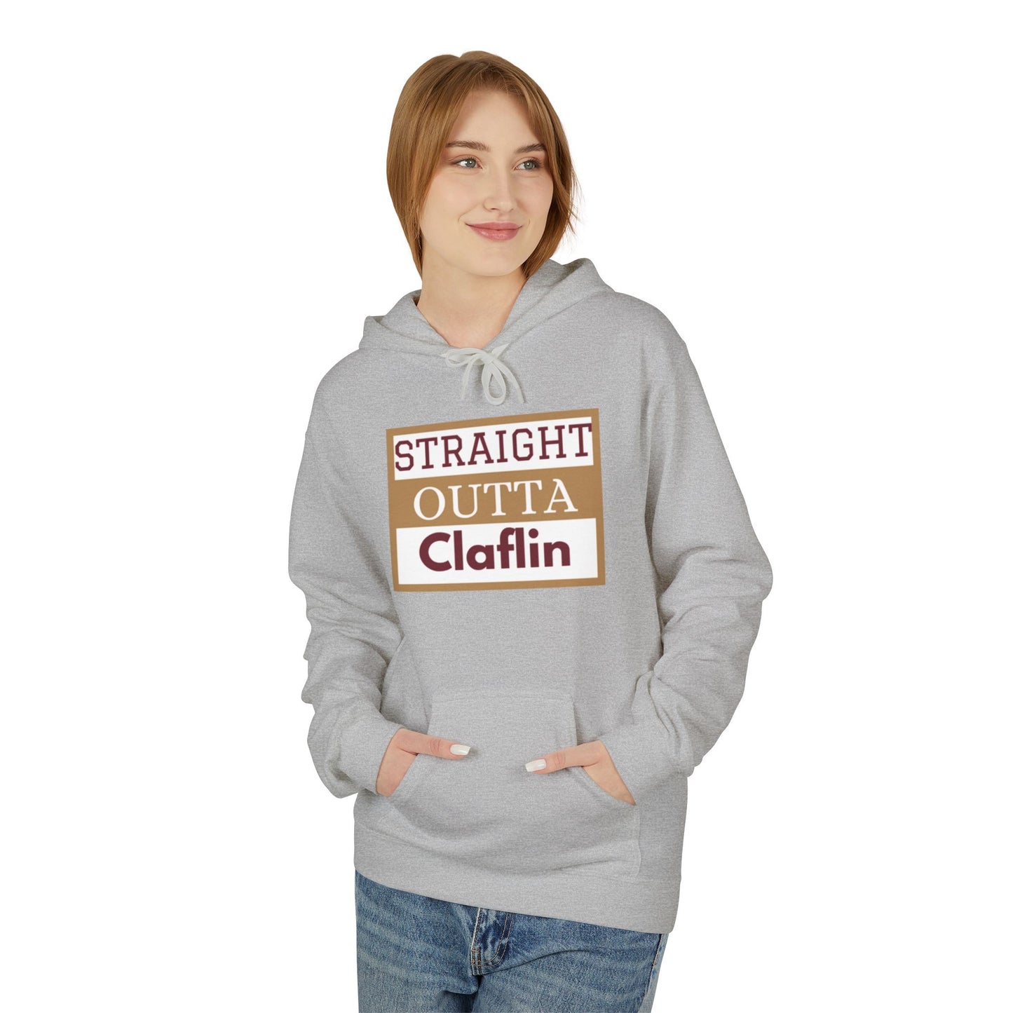 Straight Outta Claflin Hoodie | Unisex Fleece Sweatshirt | Comfortable Casual Wear | Great Gift for Friends | Perfect for Everyday & [...]