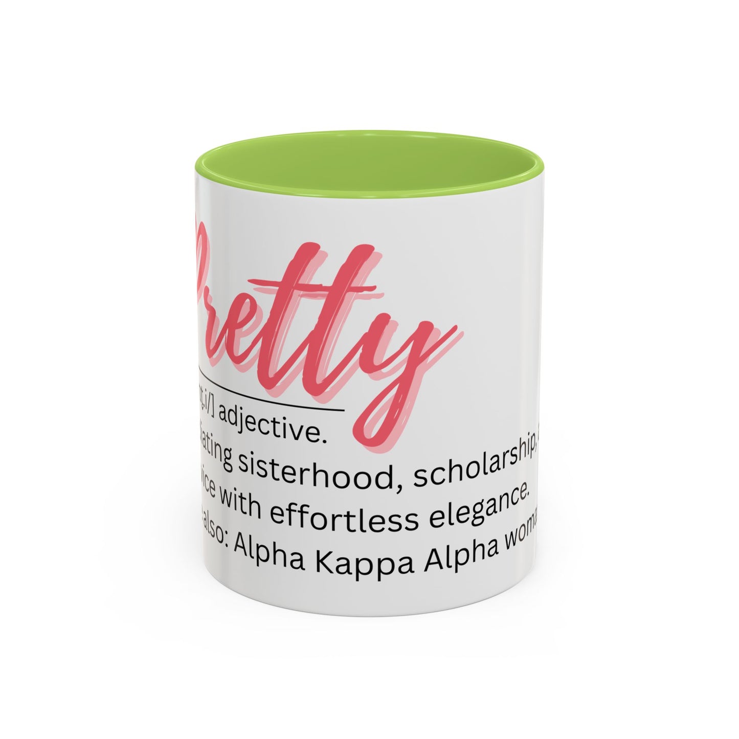 Divine Ladies Coffee Mug – Pretty Definition (11/15oz) | FirstGen Designs