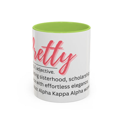 Divine Ladies Coffee Mug – Pretty Definition (11/15oz) | FirstGen Designs