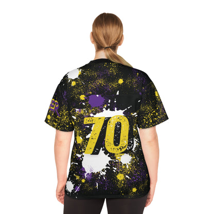 BC Unisex Football Jersey Art Print, Unique Sports Top for Fans, College Team Apparel, Game Day Outfit, Trendy Casual Wear