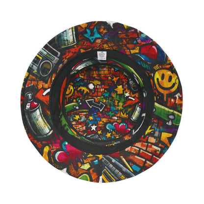4 The Culture Bucket Hat – Colorful Graffiti Street Art Print | FirstGen Designs