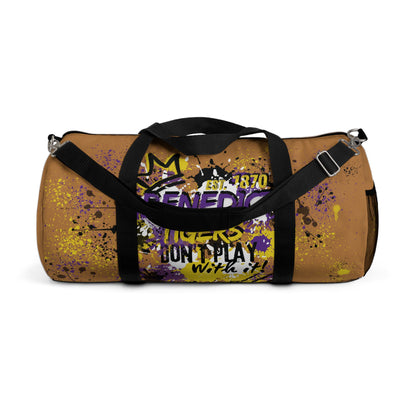 Rep Your HBCU Duffel Bag – Benedict Graffiti Art Travel Bag | FirstGen Designs