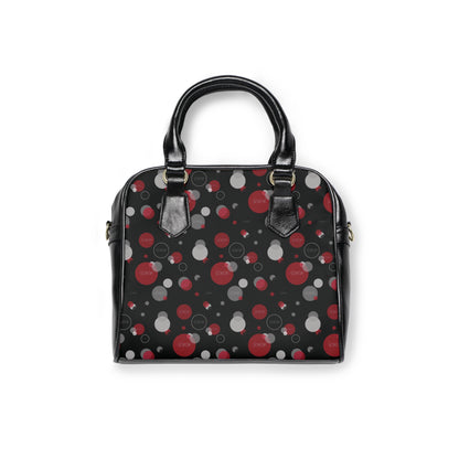 Soror Colorful Diva Dot Bull Shoulder Handbag, Trendy Tote Bag, Unique Handbag Gift, Summer Accessory, Fun Green Purse