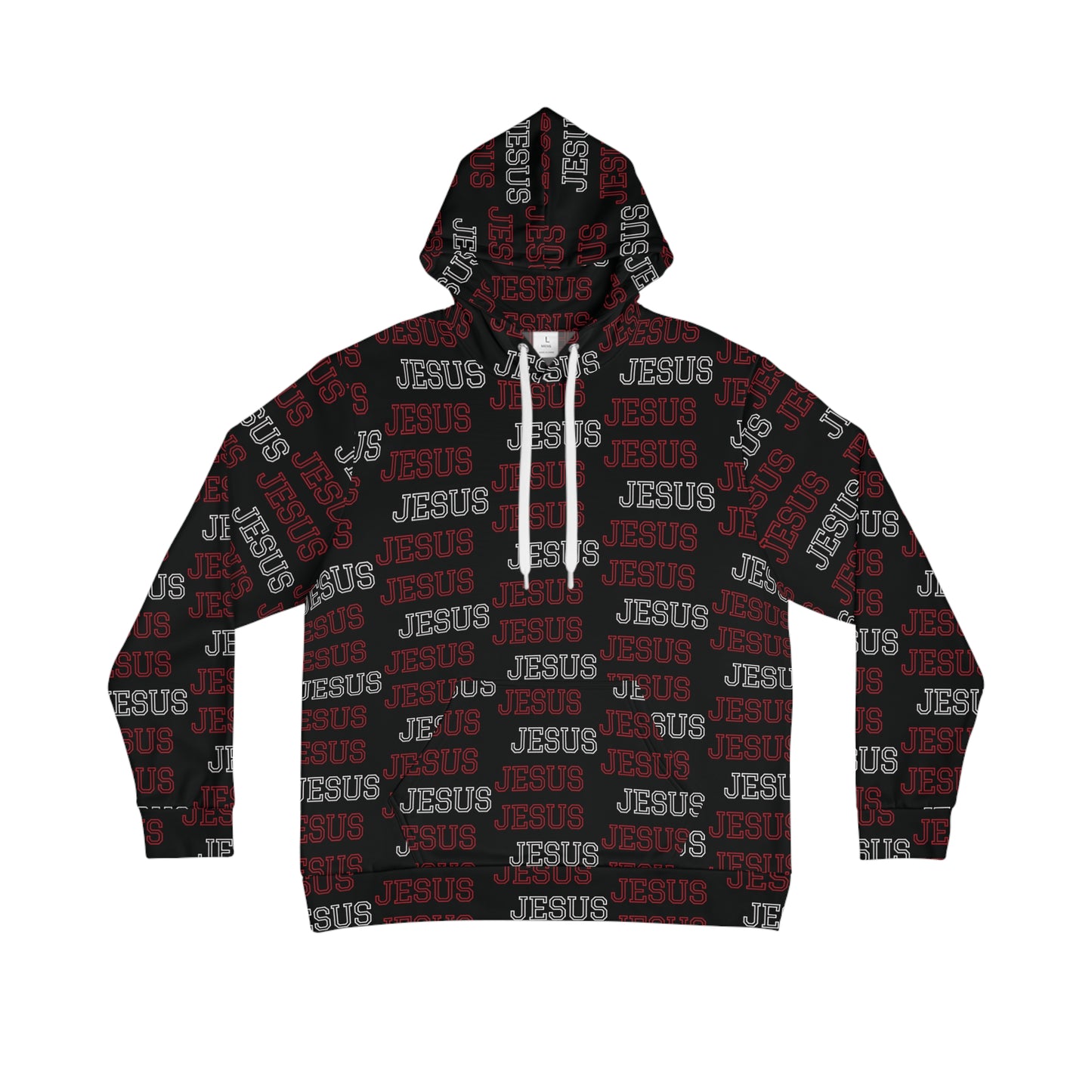 Christian Apparel Hoodie – Jesus All Over Me Graphic Pullover | FirstGen Designs