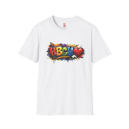 HBCU Love Tee Shirt, Historically Black Colleges Universities Unisex Softstyle T-Shirt, Proud Alumni Top, College Student Gift, Black