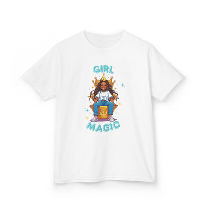Girls Empowerment Graphic Tee: Girl Magic Shirt