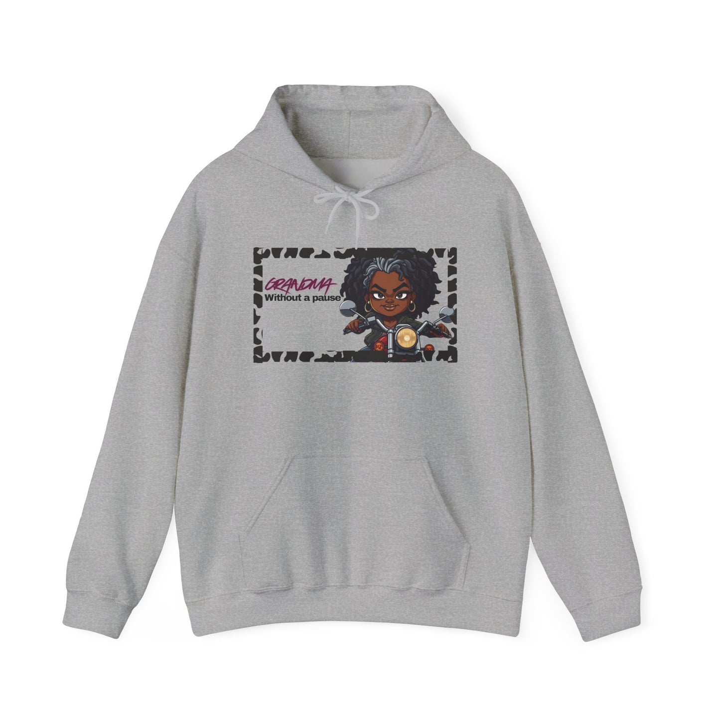 Grandma Unisex Hooded Sweatshirt with Empowering Design, Casual Pullover, Gift for Teens, Cosplay Apparel, Everyday Wear