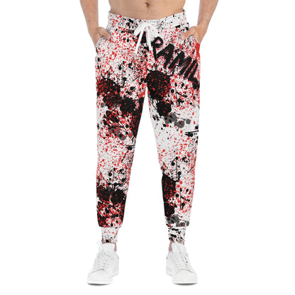 Ramily Joggers with Artistic Splatter Design, Trendy Fitness Pants for Active Lifestyle, Unique Gift for Sports Enthusiasts, Casual [...]