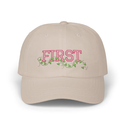 Divine Ladies Baseball Hat – Sorority FIRST Embroidered | FirstGen Designs