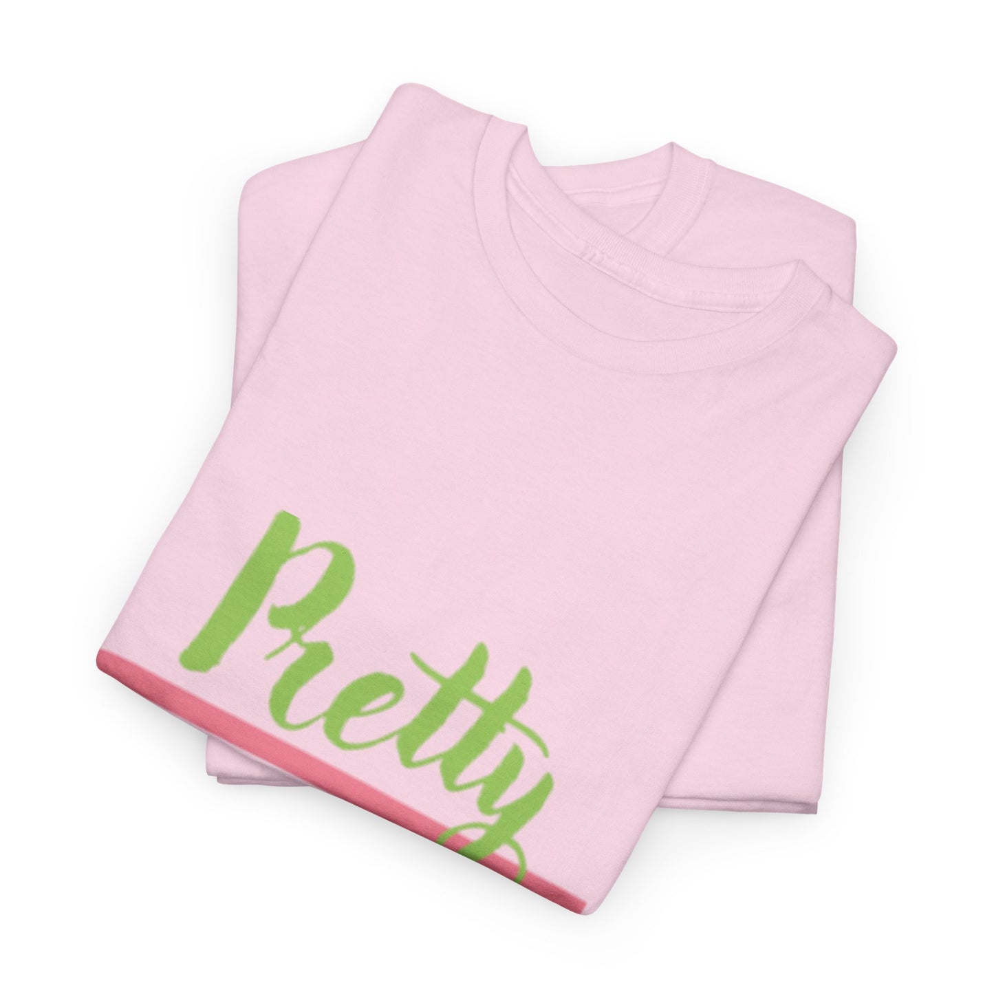 Pretty Warrior Unisex Heavy Cotton Tee - Breast Cancer Awareness Tee, Gift for Fighters, Support T-Shirt, Inspirational Clothing, [...]